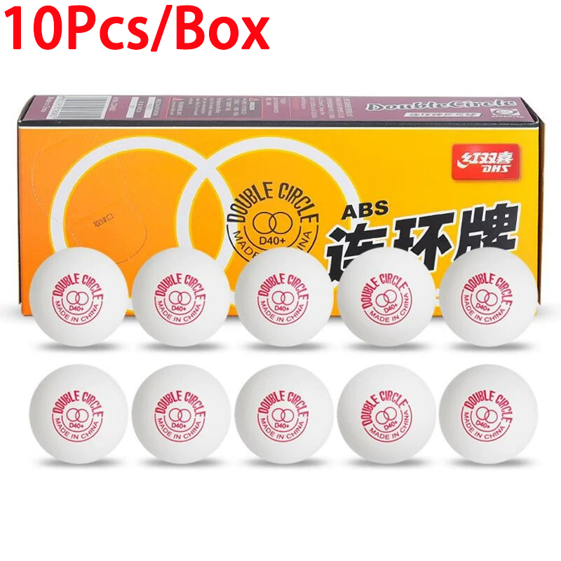 Table Tennis Ball Brand - 더블 서클 탁구공 10개입/박스 DHS 탁구공