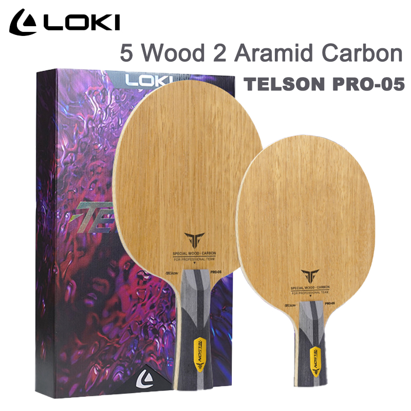 Table Tennis Racket - LOKI TELSON PRO-05 탁구 블레이드 5