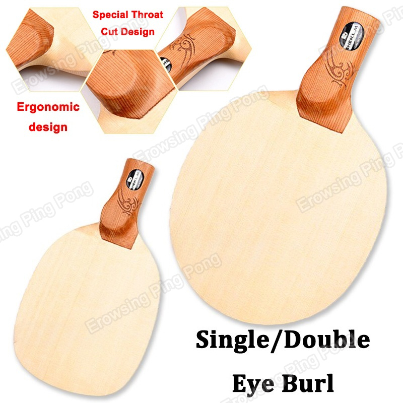 Table Tennis Racket - 1겹 히노키 탁구 블레이드 중국/일본 펜홀드