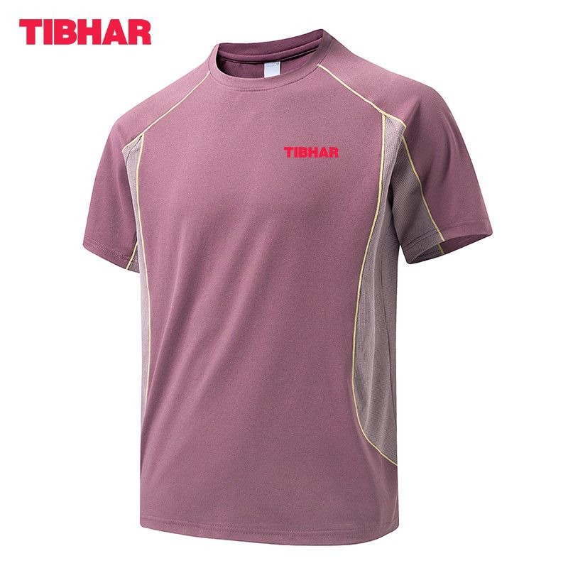 TIBHAR 탁구 티셔츠 남성용 라운드 넥 스플라이스  - Table Tennis Jersey Butterfly 리뷰 및 가격