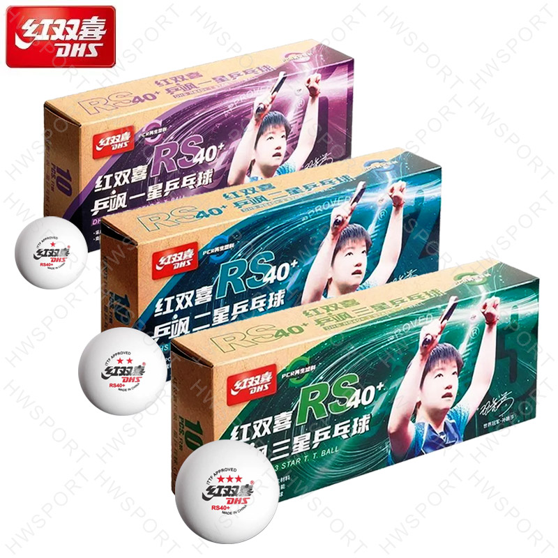 DHS 탁구 공 RS40+ 새로운 ITTF 승인 탁구  - Table Tennis Ball Brand 리뷰 및 가격