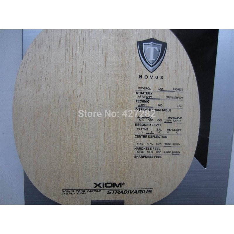 XIOM 스트라디바리우스 탁구 블레이드 5+2 카본 핑 - Table Tennis Racket 리뷰 및 가격