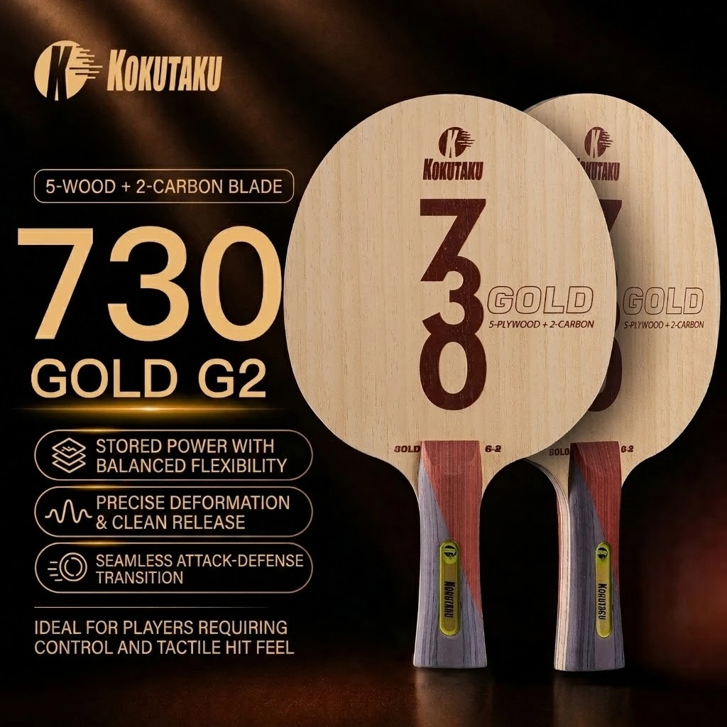 코쿠타쿠 탁구 블레이드 FL 730 G1 5겹 목재 / - Table Tennis Racket 리뷰 및 가격
