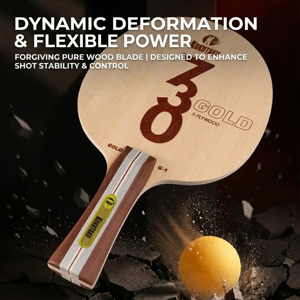 코쿠타쿠 탁구 블레이드 FL 730 G1 5겹 목재 / - Table Tennis Racket 리뷰 및 가격
