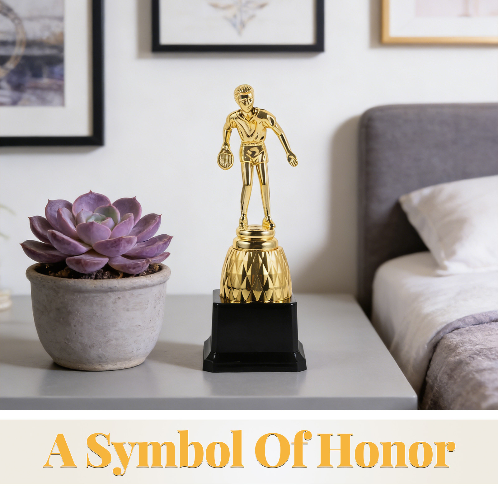 탁구상 트로피 플라스틱 금상 트로피 상패 챔피언십 상금 - Table Tennis Championships 리뷰 및 가격