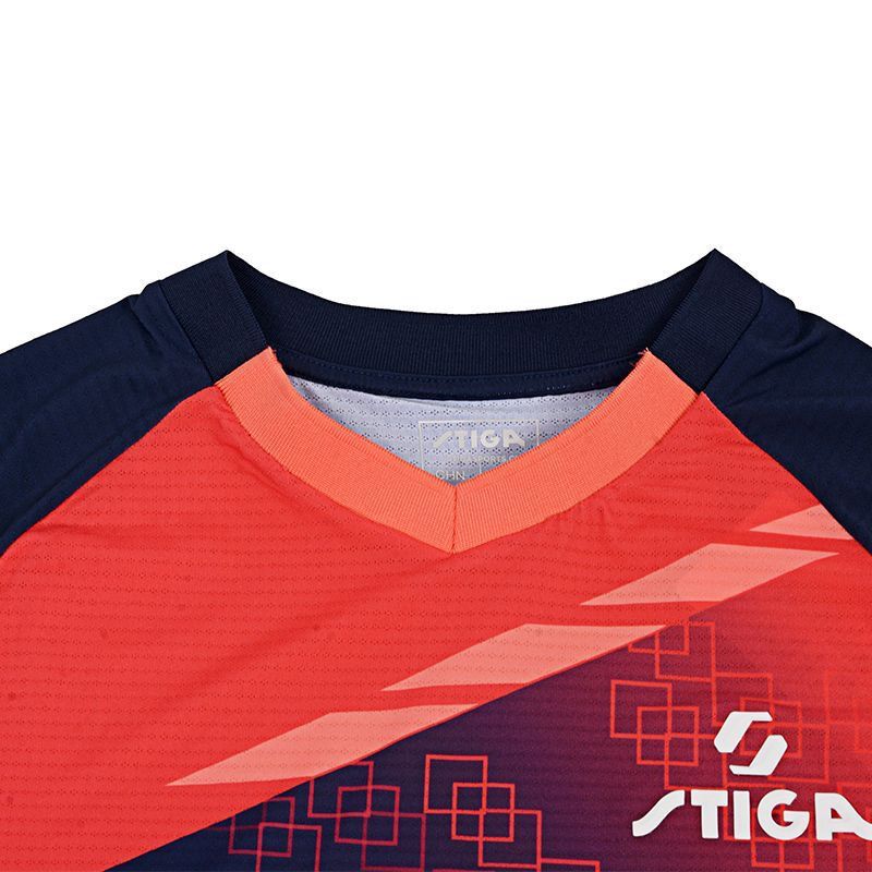 STIGA 탁구 탑 새로운 그라데이션 인쇄 남성 및 여 - Table Tennis Jersey Butterfly 리뷰 및 가격