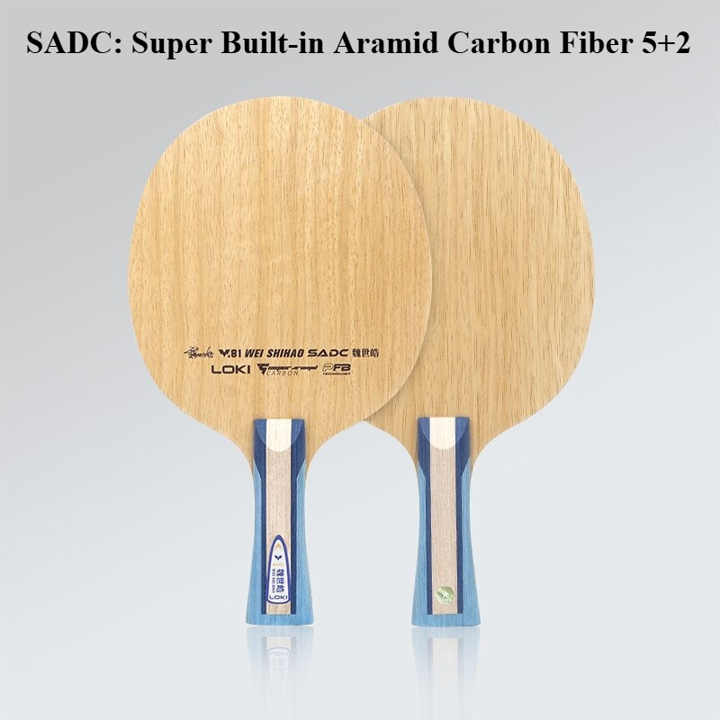LOKI W81 시리즈 ADC SADC 탁구 블레이드  - Table Tennis Racket 리뷰 및 가격