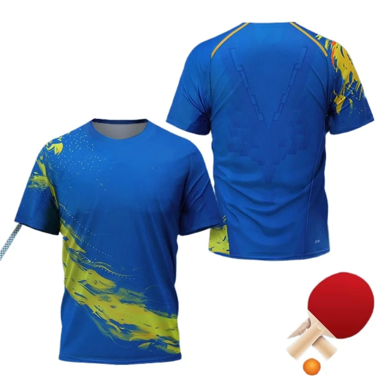 중국 드래곤 탁구 그래픽 T 셔츠 남성 의류 패션 배드 - Table Tennis Jersey Butterfly 리뷰 및 가격