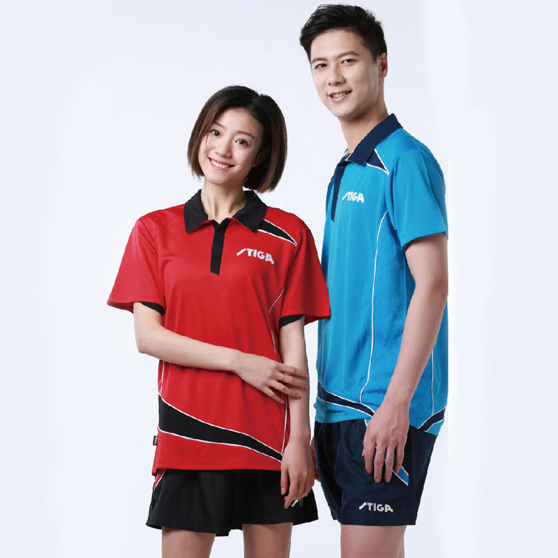 스티가 스포츠 칼라 티셔츠, 루즈하고 통기성이 좋으며, - Table Tennis Jersey Butterfly 리뷰 및 가격