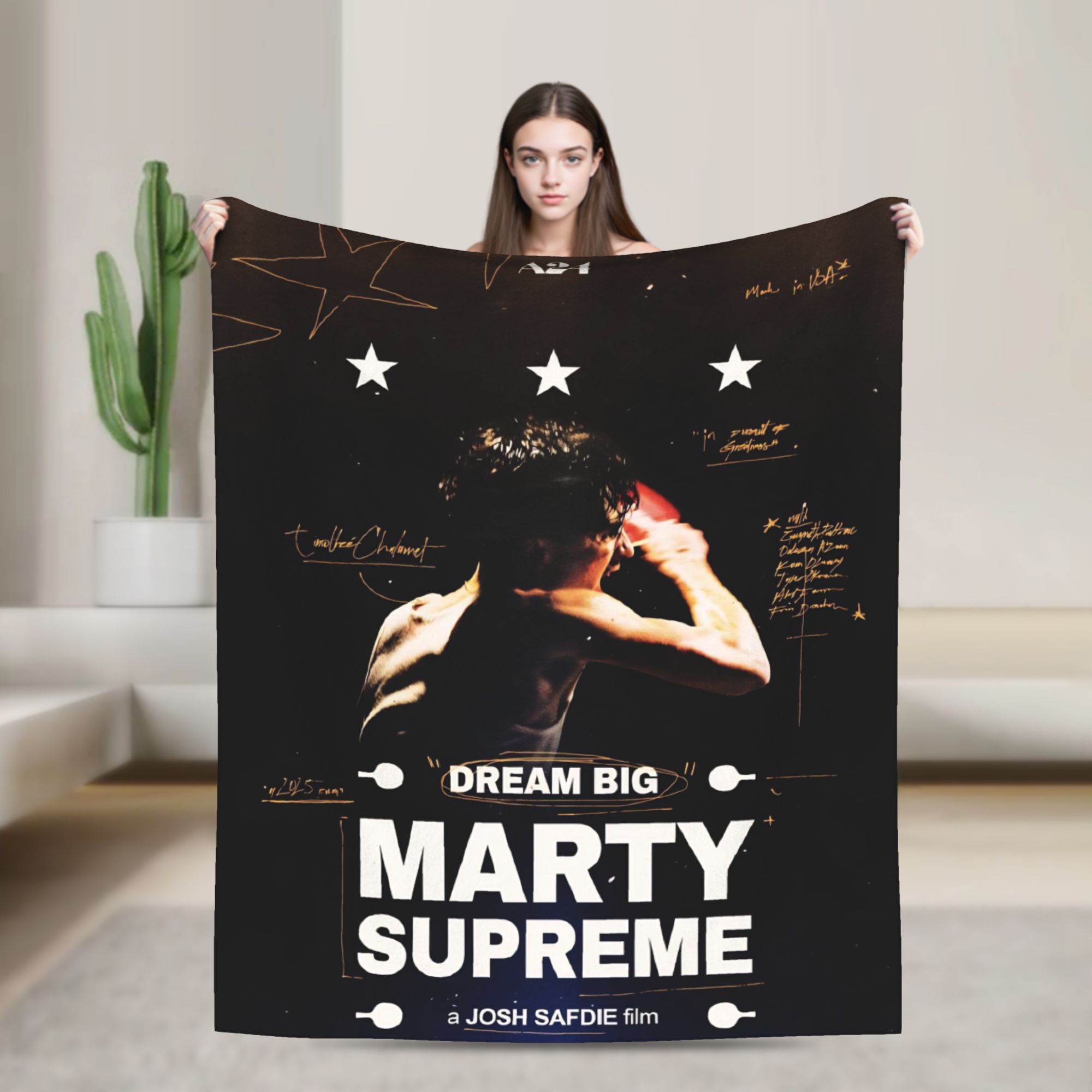 마티 슈프림 탁구 플리스 담요 침대용 담요 침실용 담요 - Table Tennis Marty Supreme 리뷰 및 가격