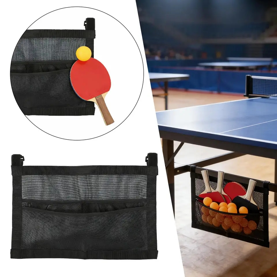 새로운 메쉬 탁구공 홀더 대용량 가방 탁구공 정리함 벽 - Table Tennis Ball 리뷰 및 가격